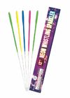 12 Inch Neon Whistling Firework Sparkler Colorful Cake Fountain Sparkler With Gold Effects