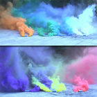 Daytime On The Ground Two Side Rainbow Colorful Smoke Tube Bombs Fireworks