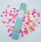 Handheld Colorful Heart Party Paper Confetti For Festival / New Year