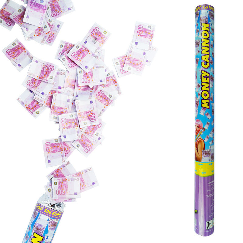 24'' Handheld Money Party Confetti Cannon Shooter With Dollar