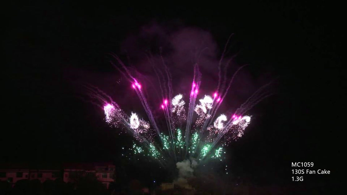 130 Shots Professional Pyrotechnics Fireworks AFSL Certified