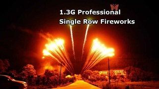 Liuyang Factory 1.3G Professional 12 Shots Single Row Fireworks Display Pyrotechnics 