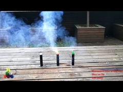 Wedding / Party Smoke Bomb Fireworks , Kids Pyrotechnics Color Smoke Balls
