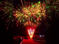 Liuyang Mandarin Pyrotechnics Customized Cake Professional Fireworks Display 1.3g