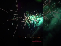 Chinese Big Display Cake Professional Occasion Fireworks 256 Shots For Halloween