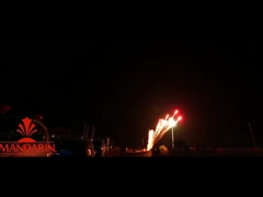 13 Shots Mandarin Pyrotechnics , 1.3g Un0335 Display Cakes For Celebration