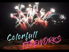 China Hunan Factory Wholesale Daytime Fireworks Cake Fireworks Colorful Smoke Fireworks Cake 2024