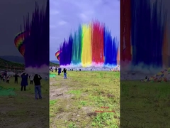 Buy Daytime Fireworks From China Wholesale Cake Fireworks Pyrotechnics Colorful Smoke Fireworks Cake