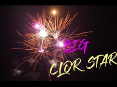 Pyrotechnic 21 Shots Good Effects Outdoor Cake Fireworks For Celebration