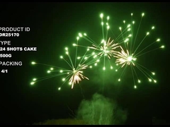 Mandarin Pyrotechnics Consumer Cake Fireworks 24 Shots 500g For Party