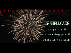 Chinese 16 Shots Big Cake Fireworks for Christmas Occasion