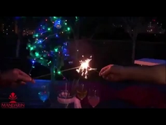 Festival 10''Inch Color Sparkler Fireworks Happy Family Fireworks Pyrotechnics For New Year