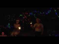 7 Inch Plum Blossom Shape Handheld Sparklers Firework , Electric Cold Spark Fireworks