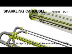 Carousel Time Lantern Sparkler , Mandarin Christmas Wedding Toy Fireworks