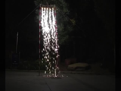 Silver / Gold Colorful Wedding Festival Fountain Fireworks 0.029 CBM