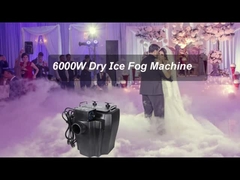 6000W Fog Smoke Machine Grand Low Lying Dry Ice Fog Machine For Stage