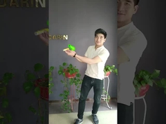 Handheld Toy Firework 0.039CBM Automatic Ignition Pea Shooter With Music