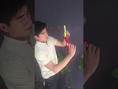 Children Handheld Gun Toy Fireworks 0.025CBM Logo Customized