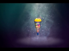 Festival Lovely Fireworks , Hand Spray Helado Ice Cream Fireworks