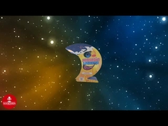 Moon Shaped Fountain Fireworks Customizable New Design Funny Fireworks Fountain