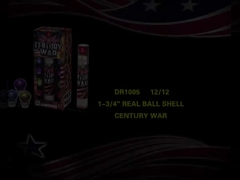 Europe American Canister Artillery Fireworks 1.75