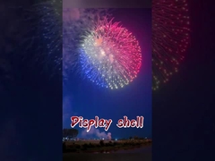 Liuyang Mandarin Pyrotechnics 4'' 6'' 8 Inch Display Shells Fireworks1.3G Professional Fireworks