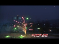 Factory UK Toy Fireworks 1.4G CE Approved Pyrotechnics Outdoor Funny Square Fountain Fireworks 