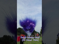 Color Flares 100 Shots Daytime Smoke Cake Fireworks No Inner Tube For Wedding Festival Photograph