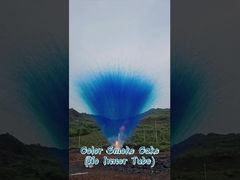 Liuyang Customized Party Wedding 100 Shots Daytime Cake Fireworks Pyrotechnics Color Smoke Bombs