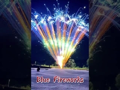 High Quality Cheap Price Cake Fireworks Wholesale Outdoor Festival Blue Cake Fireworks Pyrotechnics