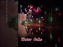 Chinese Factory Liuyang Mandarin Customized 1.4g Consumer Fireworks Water Cake Fireworks Cake