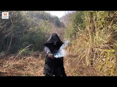 Chinese Wire Pull Dual Smoke Color Flare Rainbow Smoke Fireworks China Daytime Pyro Smoke Bombs