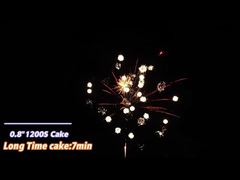 Chinese Liuang Mandarin New Year Large Fireworks Battery 0.8 Inch 1200 Shots Standard Huge Fireworks