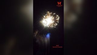 Liuyang Factory 1.3G Professional Fireworks Display 78 Shots Cake Fireworks For Wedding New Year