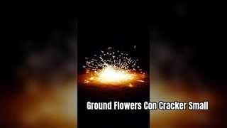 Liuyang Factory Ground Flowers Con Cracker Fireworks Toy Fireoworks
