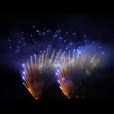 Liuyang Factory Mandarin Professional Display Firework Cake 0.8 Inch 100 Shots Cake Fireworks 1.3g Pyrotechnics Supplies