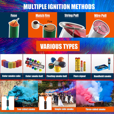 Chinese Factory Wholesale 60-second Handheld Burning Signal Flare Signal Flare