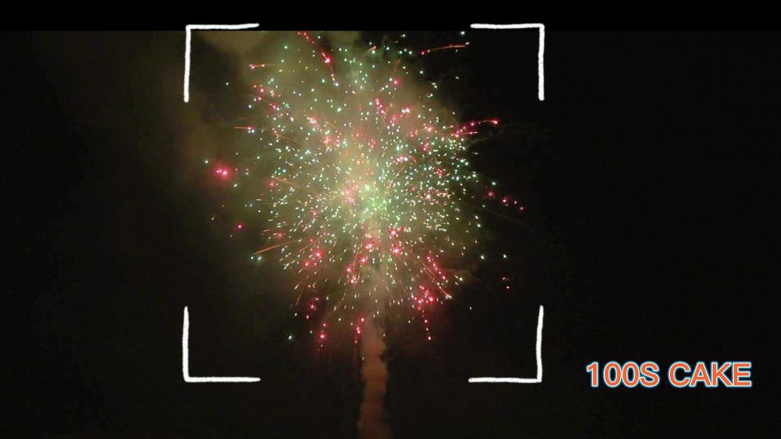 Mandarin Consumer Salutes Hunan Fireworks Pyrotechnics 100 Shot Cake Fireworks