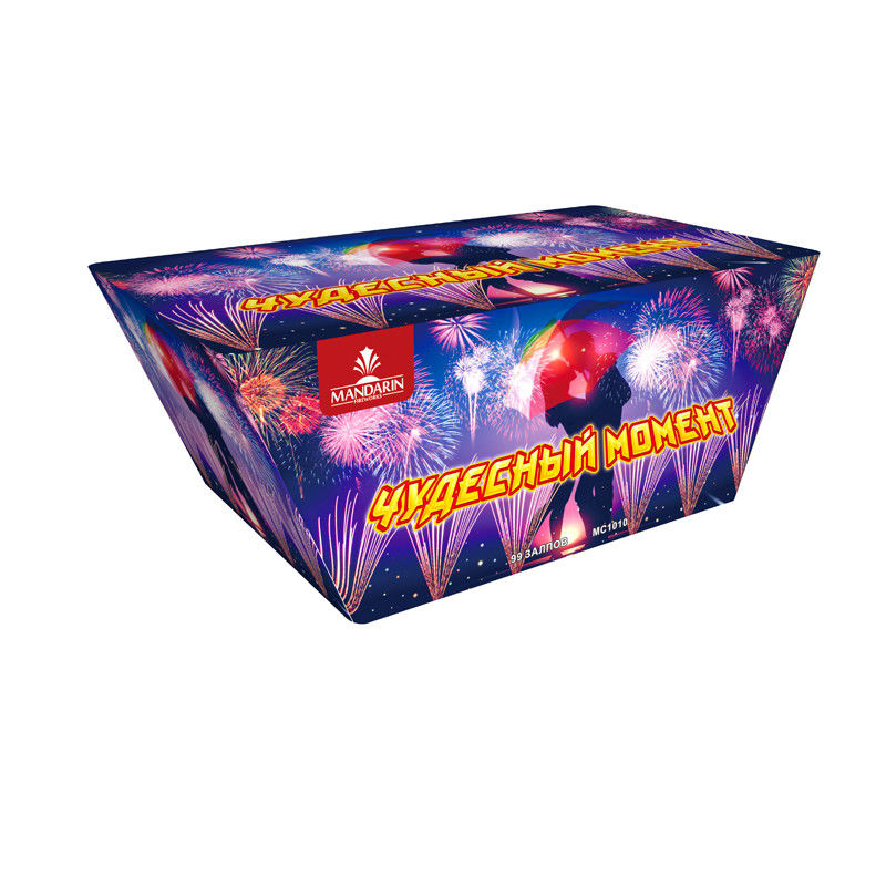 Christmas Consumer Cake Fireworks 99 Shots Chinese Pyrotechnic 30*36*225mm