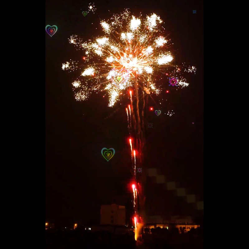Fire Works Gift 196-Shot Professional Cake Fireworks for Events & Celebrations