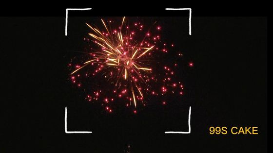 Mandarin Pyrotechnics 99 Shot Consumer Cake Fireworks In Amazing Effect