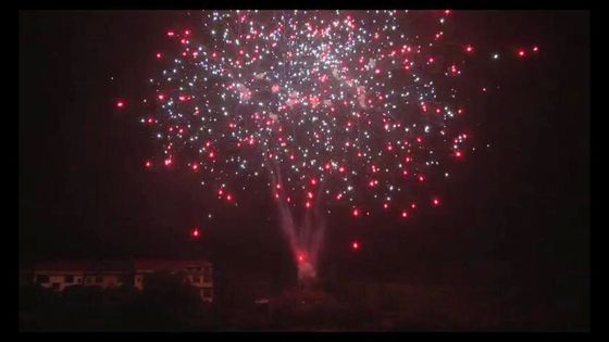 Chinese Pyrotechnic 200 Shots Consumer Cake Fireworks For Merry Christmas New Year