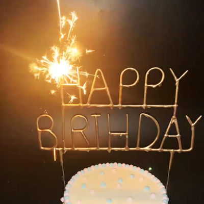 Happy Birthday Sparklers Fireworks Cold Fireworks Wedding Party Cold Pyro Fireworks Sparklers