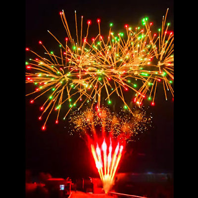Liuyang Mandarin Fireworks Factory Fire Works Pyrotechnics Customized Professional Display Fireworks Cake 1.3g