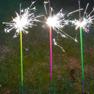 1.4g UN0336 Low Smoke Firework Sparklers with Customizable Shapes for Weddings and Birthdays
