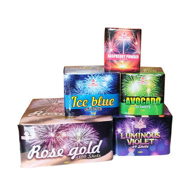 Factory New Cake Fireworks Pyrotechnics 25 Shots Cake Fireworks Chinese Djibouti Wholesale Fireworks 2025
