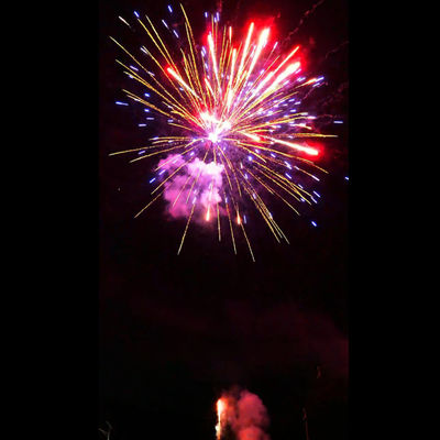Chinese Hunan Factory Wholesale 48 Shots Long Time Cake Fireworks Cake Pyrotechnics 1.4g Outdoor Fireworks