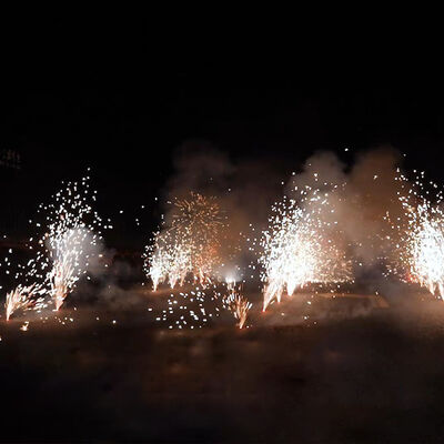 Liuyang Factory Magico fuente wow fountain fireworks funny Pull-string crack fountain fireworks