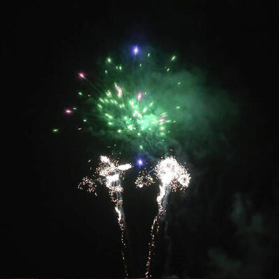 188 Shots 1 Inch And 1.2 Inch Cake Fireworks Pyrotechnics For Festival Celebration