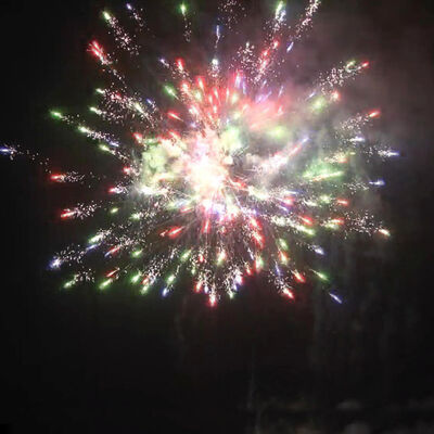 Liuyang Mandarin Fireworks 106 Shots Irregular Shaped Cake Fireworks 1.3G Professional Fireworks Cake Display